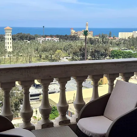 Sea And Montaza Palace View 2 Bedrooms Apartment Alexandria,2 Full Bathrooms, With 2 Ac And 1 Stand Fan, Free Wifi , Available All Year Days With 3 Heavy Blankets Exterior photo