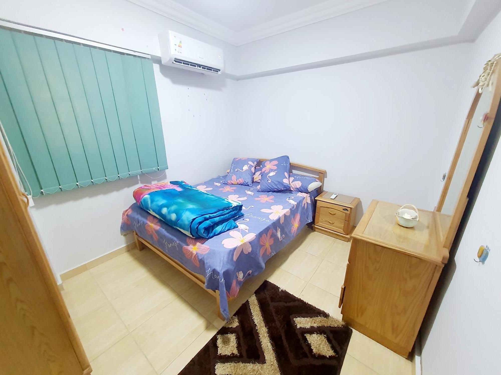 Sea And Montaza Palace View 2 Bedrooms Alexandria,2 Full Bathrooms, With 2 Ac And 1 Stand Fan, Free Wifi , Available Year Days With 3 Heavy Blankets * Alexandria